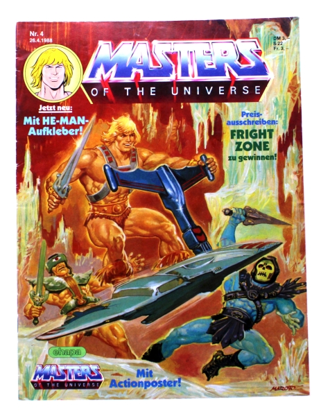 Masters of the Universe Ehapa Comic Magazin Nr. 4 (1988): Die Entführung des Königs